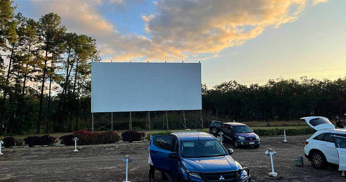 Mareeba drive in screen