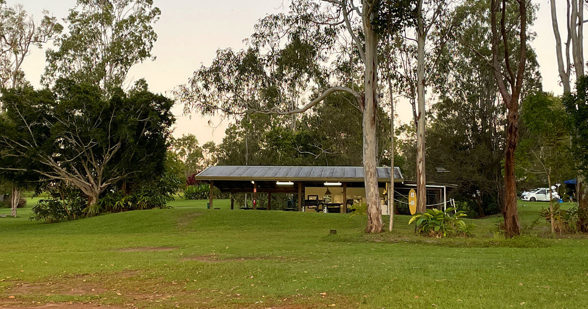 Genazzano Campground camp kitchen